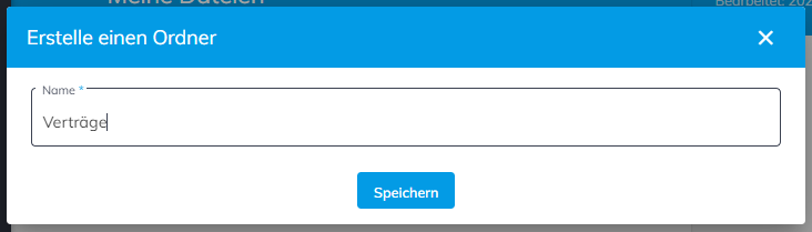 Unterordner benennen