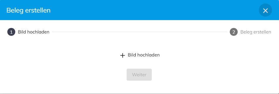 Beleg hochladen