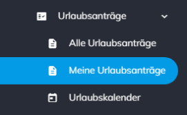 Meine Urlaubsanträge