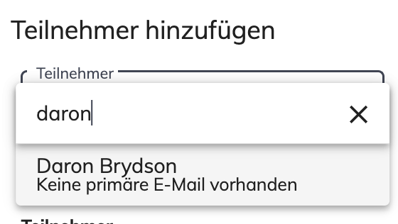 Bild von Terminbeispiel mit Mail
