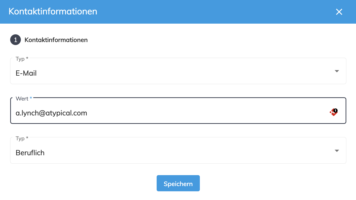 Bild mit Pop-up