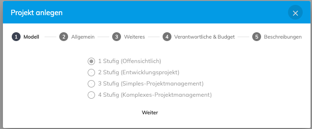 Projektvorlagen